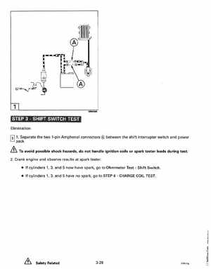 1993 Johnson Evinrude "ET" 60 degrees LV Service Manual, P/N 508286, Page 114