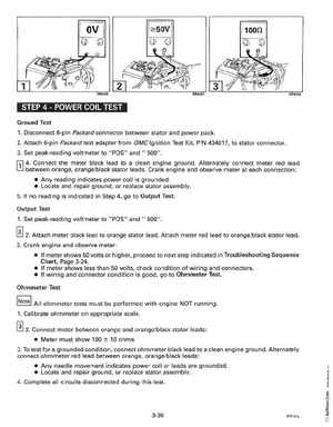 1993 Johnson Evinrude "ET" 60 degrees LV Service Manual, P/N 508286, Page 116