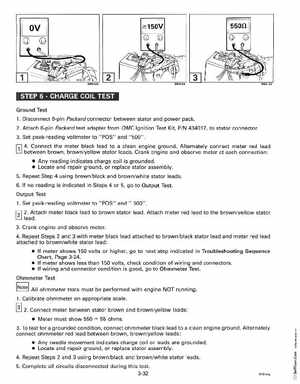 1993 Johnson Evinrude "ET" 60 degrees LV Service Manual, P/N 508286, Page 118