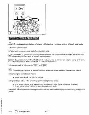 1993 Johnson Evinrude "ET" 60 degrees LV Service Manual, P/N 508286, Page 119