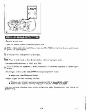 1993 Johnson Evinrude "ET" 60 degrees LV Service Manual, P/N 508286, Page 120