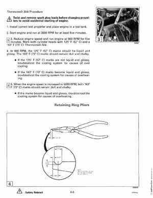 1993 Johnson Evinrude "ET" 60 degrees LV Service Manual, P/N 508286, Page 128