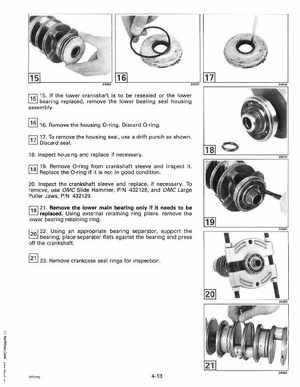 1993 Johnson Evinrude "ET" 60 degrees LV Service Manual, P/N 508286, Page 135