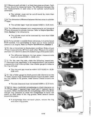 1993 Johnson Evinrude "ET" 60 degrees LV Service Manual, P/N 508286, Page 138