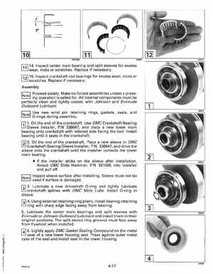 1993 Johnson Evinrude "ET" 60 degrees LV Service Manual, P/N 508286, Page 139