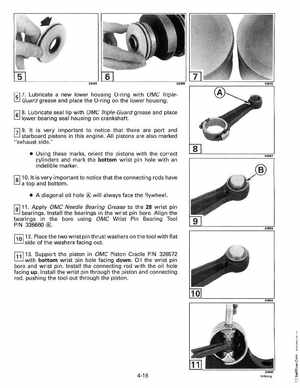 1993 Johnson Evinrude "ET" 60 degrees LV Service Manual, P/N 508286, Page 140
