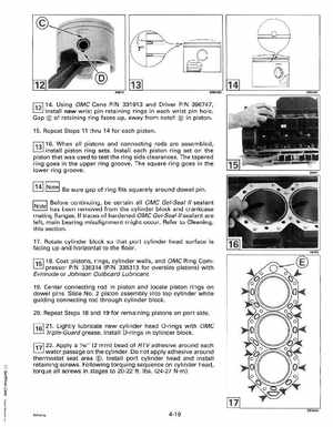 1993 Johnson Evinrude "ET" 60 degrees LV Service Manual, P/N 508286, Page 141