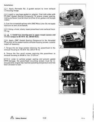 1993 Johnson Evinrude "ET" 60 degrees LV Service Manual, P/N 508286, Page 144