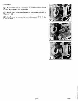 1993 Johnson Evinrude "ET" 60 degrees LV Service Manual, P/N 508286, Page 148