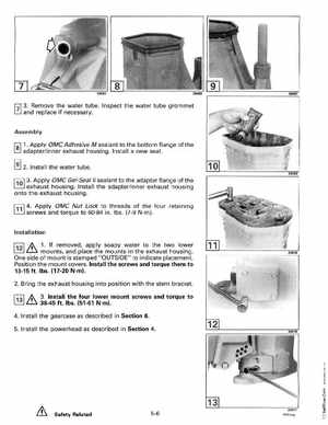1993 Johnson Evinrude "ET" 60 degrees LV Service Manual, P/N 508286, Page 158