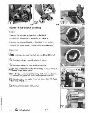 1993 Johnson Evinrude "ET" 60 degrees LV Service Manual, P/N 508286, Page 159
