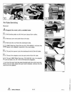 1993 Johnson Evinrude "ET" 60 degrees LV Service Manual, P/N 508286, Page 164