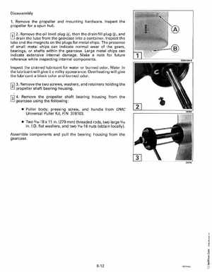 1993 Johnson Evinrude "ET" 60 degrees LV Service Manual, P/N 508286, Page 177