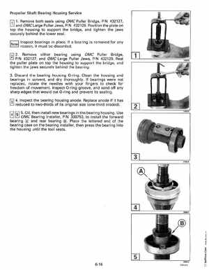 1993 Johnson Evinrude "ET" 60 degrees LV Service Manual, P/N 508286, Page 181