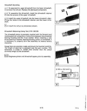 1993 Johnson Evinrude "ET" 60 degrees LV Service Manual, P/N 508286, Page 183