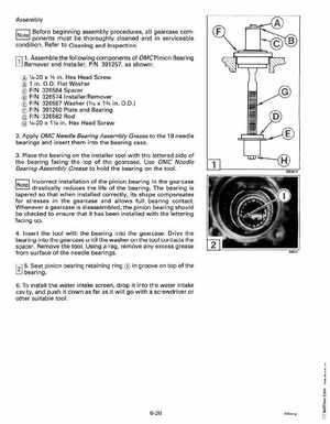 1993 Johnson Evinrude "ET" 60 degrees LV Service Manual, P/N 508286, Page 185
