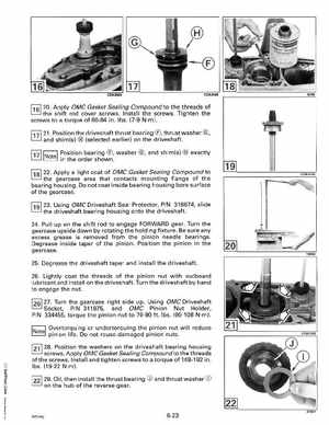 1993 Johnson Evinrude "ET" 60 degrees LV Service Manual, P/N 508286, Page 188