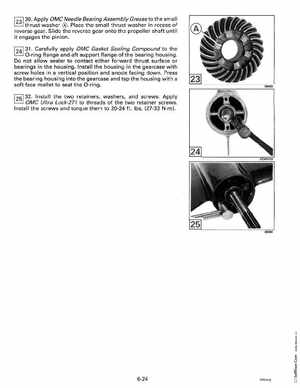 1993 Johnson Evinrude "ET" 60 degrees LV Service Manual, P/N 508286, Page 189