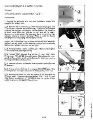 1993 Johnson Evinrude "ET" 60 degrees LV Service Manual, P/N 508286, Page 193