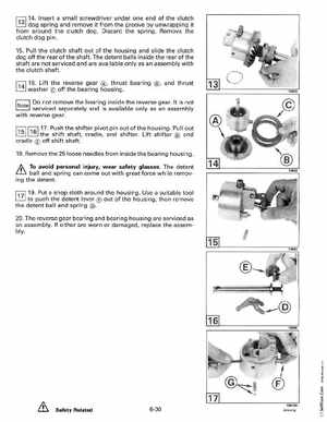 1993 Johnson Evinrude "ET" 60 degrees LV Service Manual, P/N 508286, Page 195