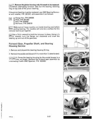 1993 Johnson Evinrude "ET" 60 degrees LV Service Manual, P/N 508286, Page 196