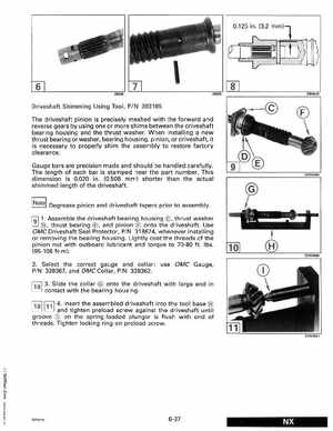 1993 Johnson Evinrude "ET" 60 degrees LV Service Manual, P/N 508286, Page 202