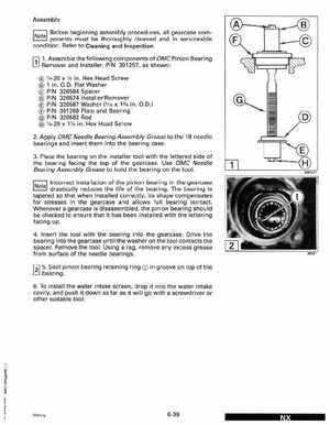 1993 Johnson Evinrude "ET" 60 degrees LV Service Manual, P/N 508286, Page 204