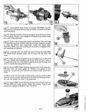 1993 Johnson Evinrude "ET" 60 degrees LV Service Manual, P/N 508286, Page 207