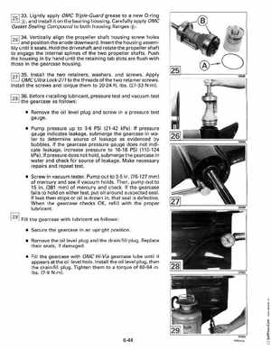 1993 Johnson Evinrude "ET" 60 degrees LV Service Manual, P/N 508286, Page 209