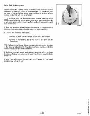 1993 Johnson Evinrude "ET" 60 degrees LV Service Manual, P/N 508286, Page 211
