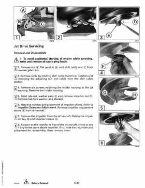 1993 Johnson Evinrude "ET" 60 degrees LV Service Manual, P/N 508286, Page 212