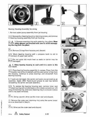 1993 Johnson Evinrude "ET" 60 degrees LV Service Manual, P/N 508286, Page 214