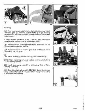 1993 Johnson Evinrude "ET" 60 degrees LV Service Manual, P/N 508286, Page 219