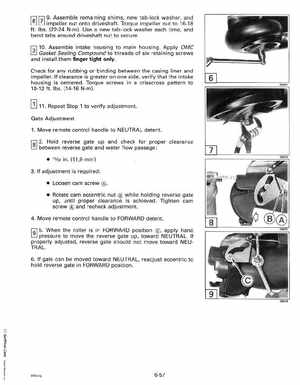 1993 Johnson Evinrude "ET" 60 degrees LV Service Manual, P/N 508286, Page 222