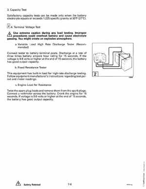 1993 Johnson Evinrude "ET" 60 degrees LV Service Manual, P/N 508286, Page 229