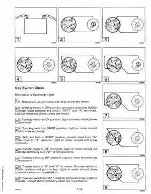 1993 Johnson Evinrude "ET" 60 degrees LV Service Manual, P/N 508286, Page 236