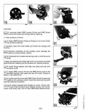 1993 Johnson Evinrude "ET" 60 degrees LV Service Manual, P/N 508286, Page 243