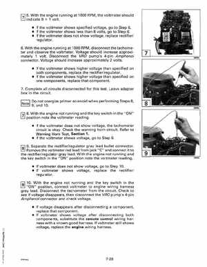 1993 Johnson Evinrude "ET" 60 degrees LV Service Manual, P/N 508286, Page 252