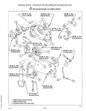 1993 Johnson Evinrude "ET" 60 degrees LV Service Manual, P/N 508286, Page 264