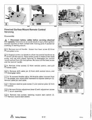 1993 Johnson Evinrude "ET" 60 degrees LV Service Manual, P/N 508286, Page 265