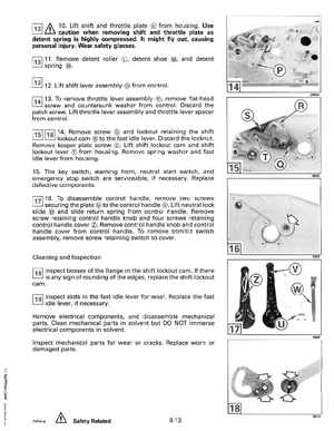1993 Johnson Evinrude "ET" 60 degrees LV Service Manual, P/N 508286, Page 266