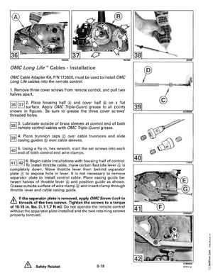 1993 Johnson Evinrude "ET" 60 degrees LV Service Manual, P/N 508286, Page 271