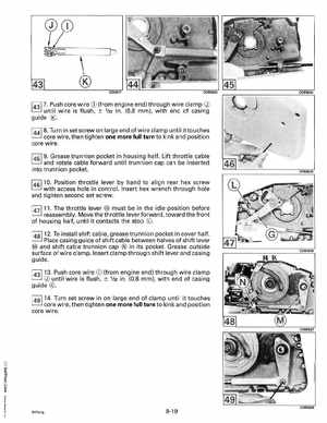 1993 Johnson Evinrude "ET" 60 degrees LV Service Manual, P/N 508286, Page 272