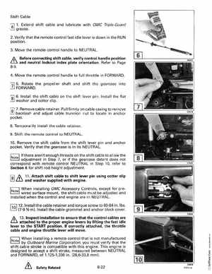 1993 Johnson Evinrude "ET" 60 degrees LV Service Manual, P/N 508286, Page 275