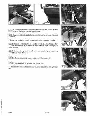 1993 Johnson Evinrude "ET" 60 degrees LV Service Manual, P/N 508286, Page 304