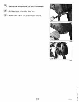 1993 Johnson Evinrude "ET" 60 degrees LV Service Manual, P/N 508286, Page 305