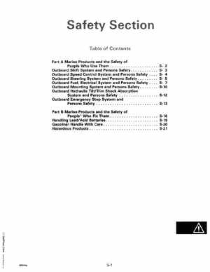 1993 Johnson Evinrude "ET" 60 degrees LV Service Manual, P/N 508286, Page 316
