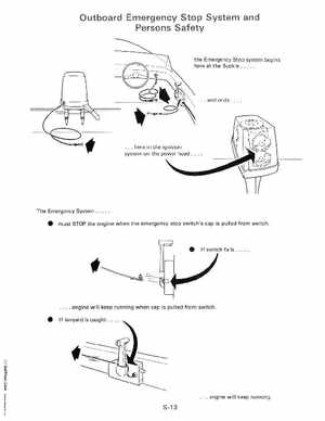1993 Johnson Evinrude "ET" 60 degrees LV Service Manual, P/N 508286, Page 328
