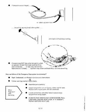 1993 Johnson Evinrude "ET" 60 degrees LV Service Manual, P/N 508286, Page 329