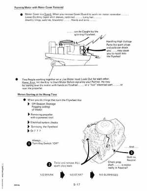 1993 Johnson Evinrude "ET" 60 degrees LV Service Manual, P/N 508286, Page 332